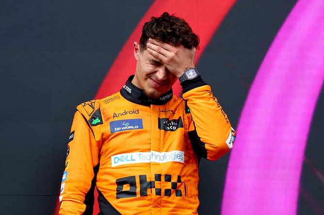 Lando Norris 'hurt' after missing Imola F1 win by a whisker against Max Verstappen