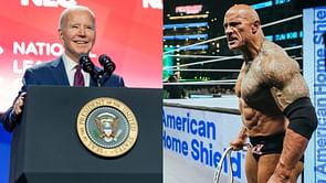 Wrestling veteran comments on if Joe Biden is responsible for the negative reports about The Rock