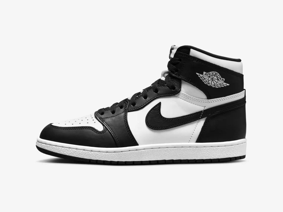 The Air Jordan 1 Retro High &#039;85 &#039;Black White&#039; sneakers are classics for a reason (Image via Nike)