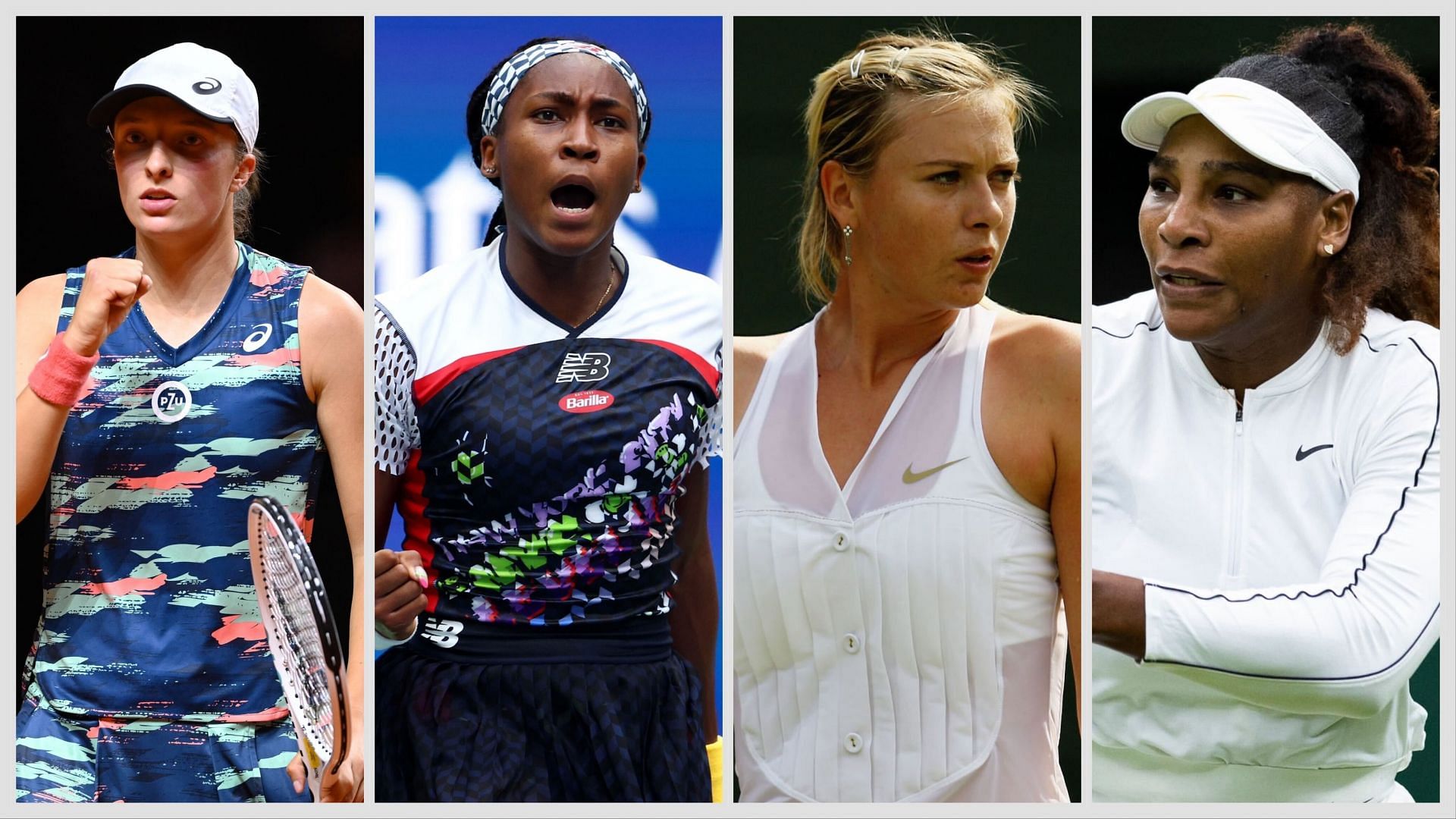 The Swiatek - Gauff rivalry is going the Serena - Sharapova one did