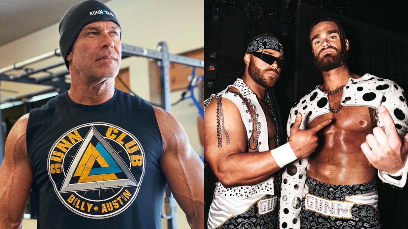 Billy Gunn (left), The Gunns (right)