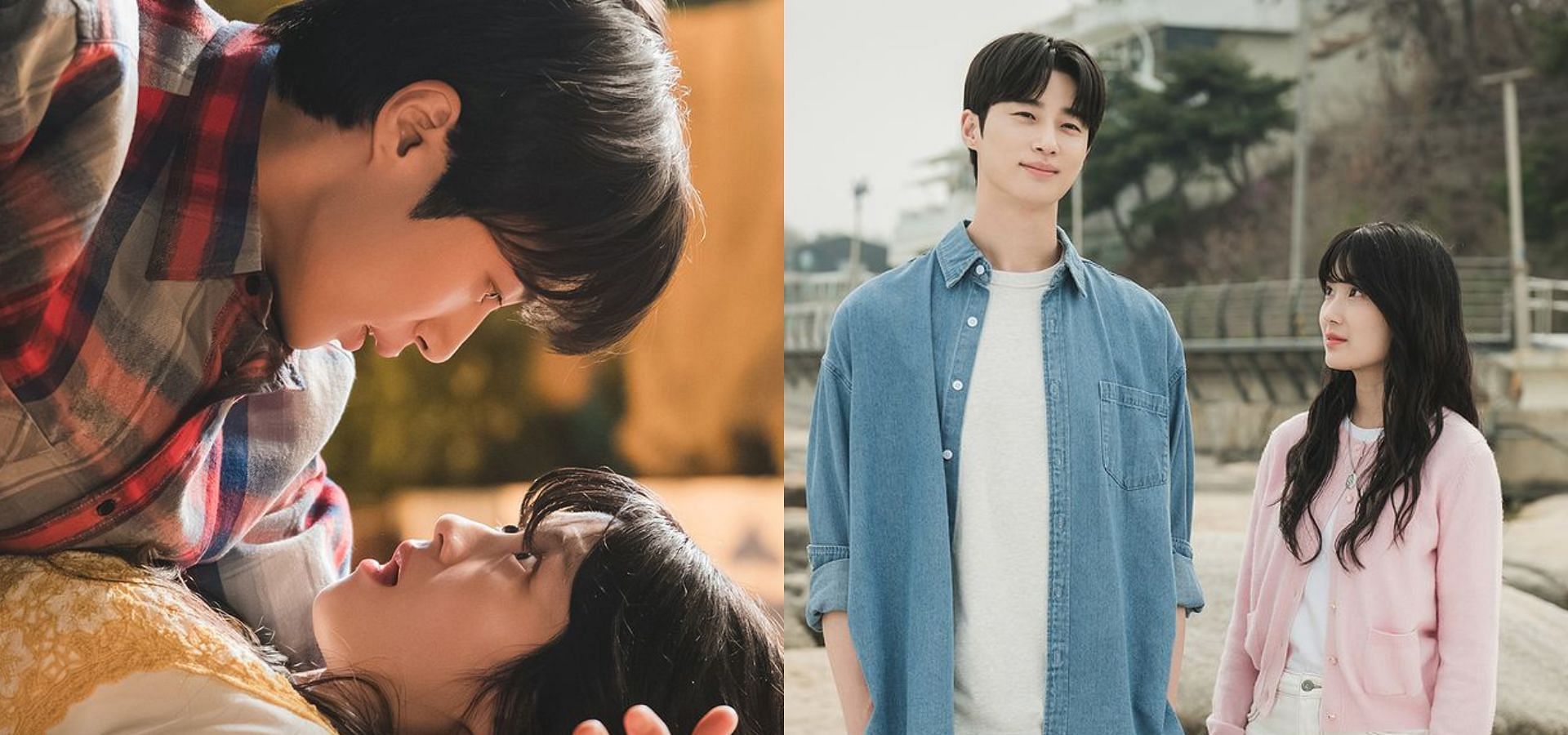 Byeon Woo-seok garners attention for liking a compilation video of kissing scenes from Lovely Runner (Images Via Instagram/@tvn_drama) 