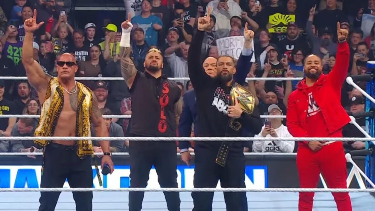 The Bloodline on SmackDown ahead of WrestleMania XL