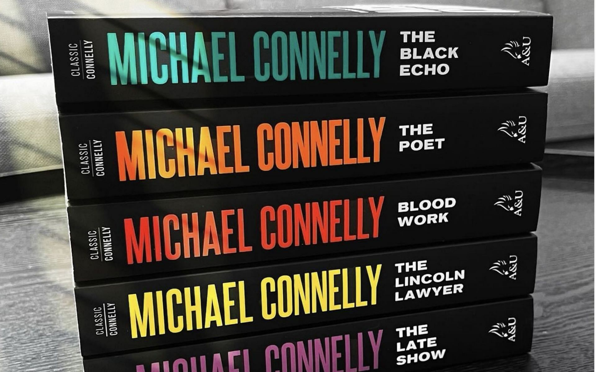 More books to read from the author if you The Safe Man. (Image via Instagram/@michaelconnellybooks)