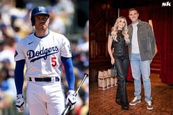 "Amazing double play to end the game with a W" - Freddie Freeman's wife Chelsea captures son Charlie's impressive baseball performance