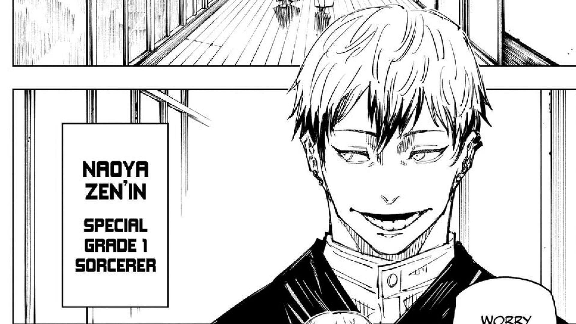 Among all Jujutsu Kaisen characters, Naoya perfectly represents the Sin of Envy (image via Shueisha)