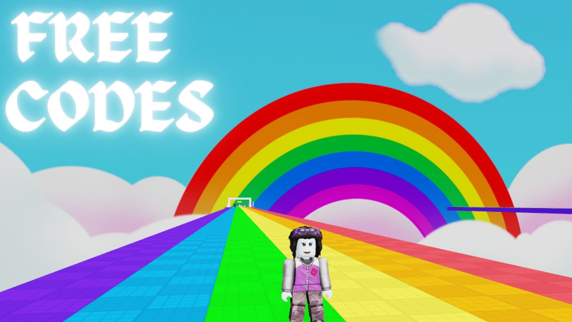 Free Active codes in Rainbow Friends Race (Image via Roblox || Sportskeeda)