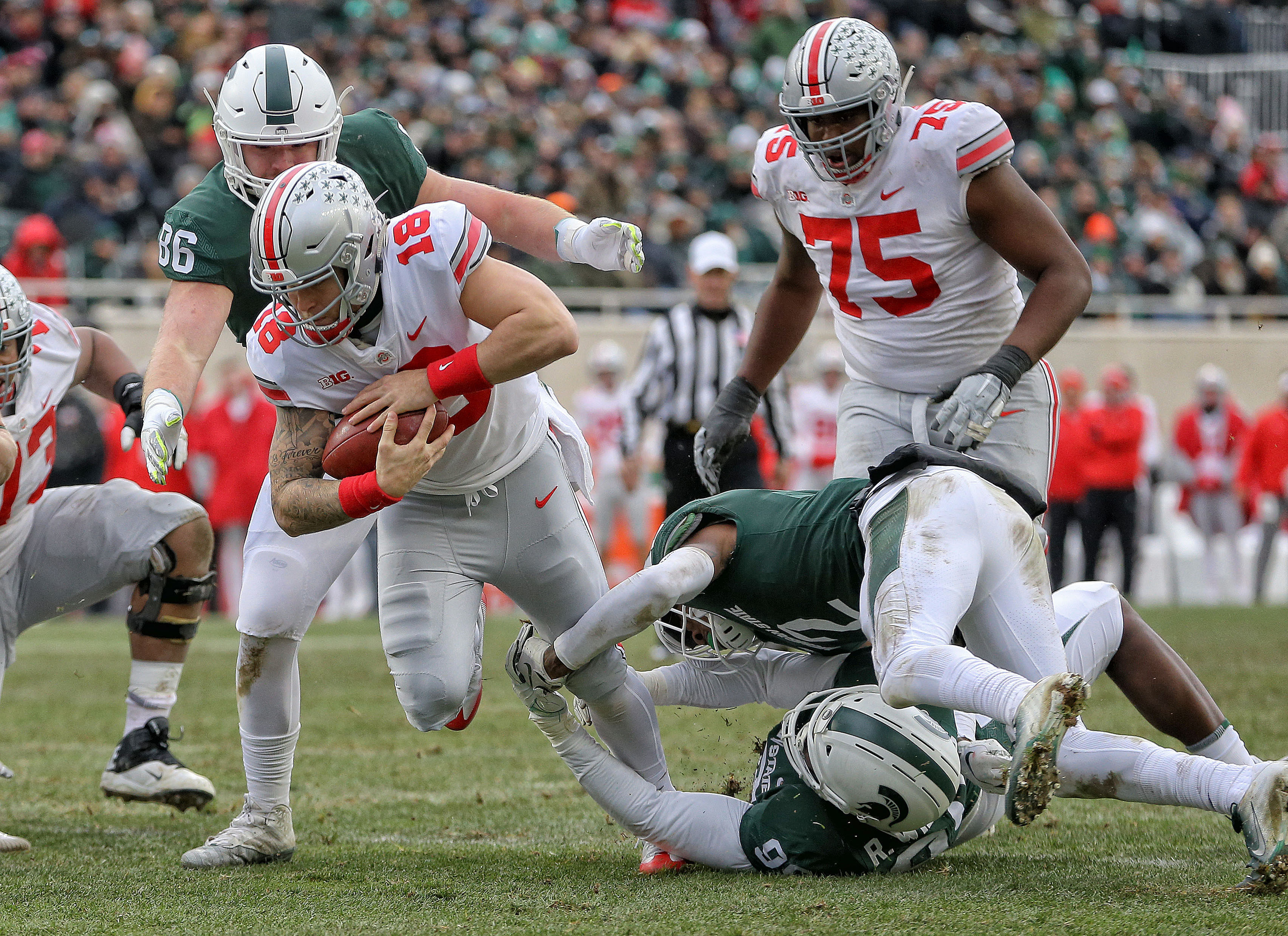 NCAA Football: Ohio State at Michigan State