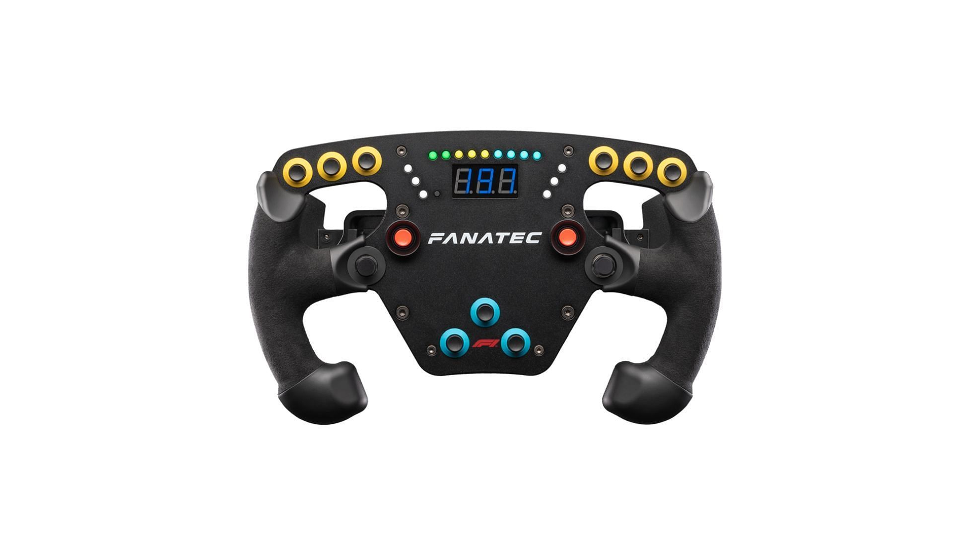 One of the most impressive racing wheels for F1 24 (Image via Fanatec)