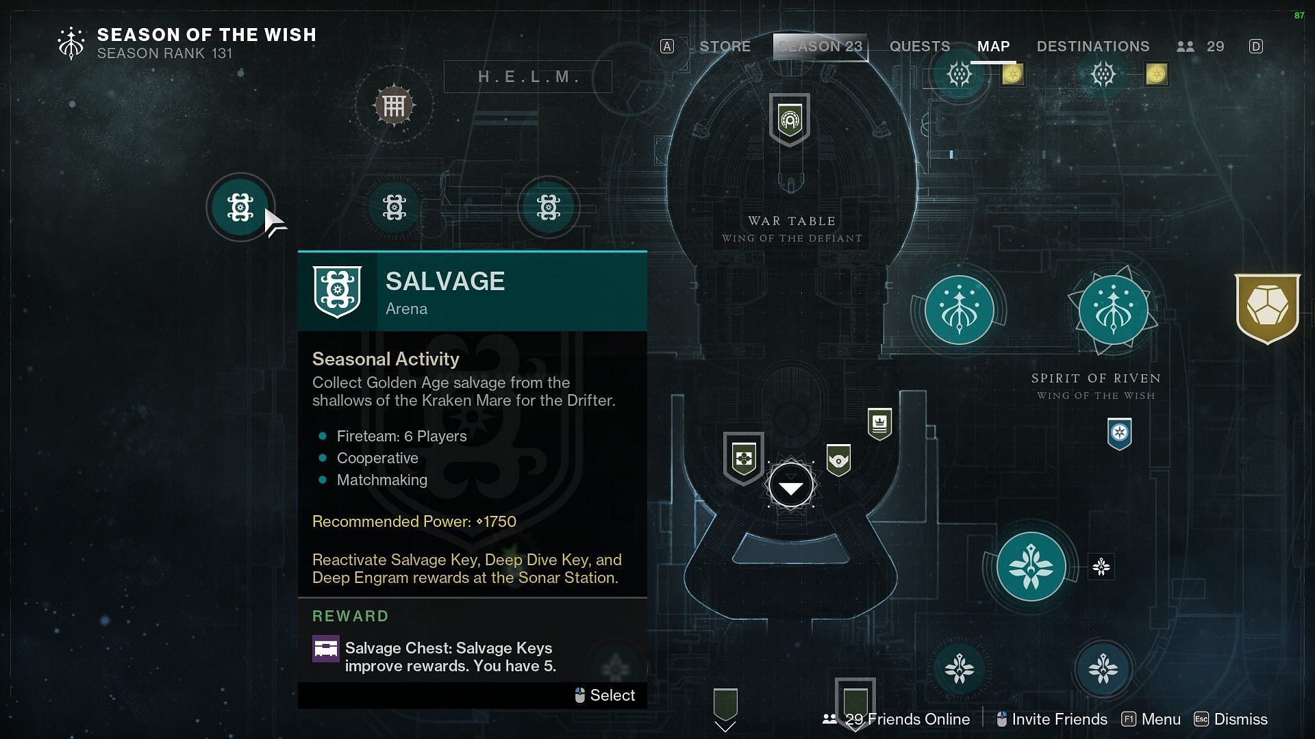 Salvage node in Destiny 2 (Image via Bungie)