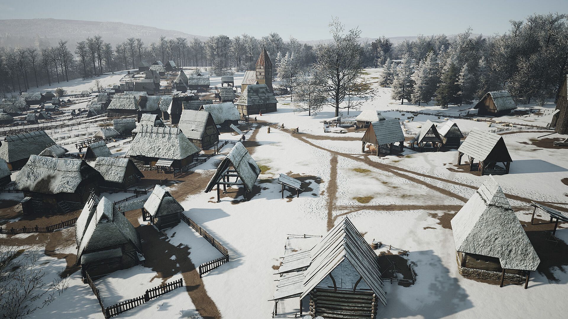 Build a marketplace at the center of all the Burgages (Image via Steam)