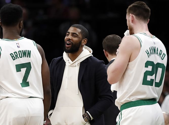 Isiah Thomas shouts out to proteges Kyrie Irving and Jaylen Brown ahead of their NBA Finals faceoff: "Proud of both of you!"