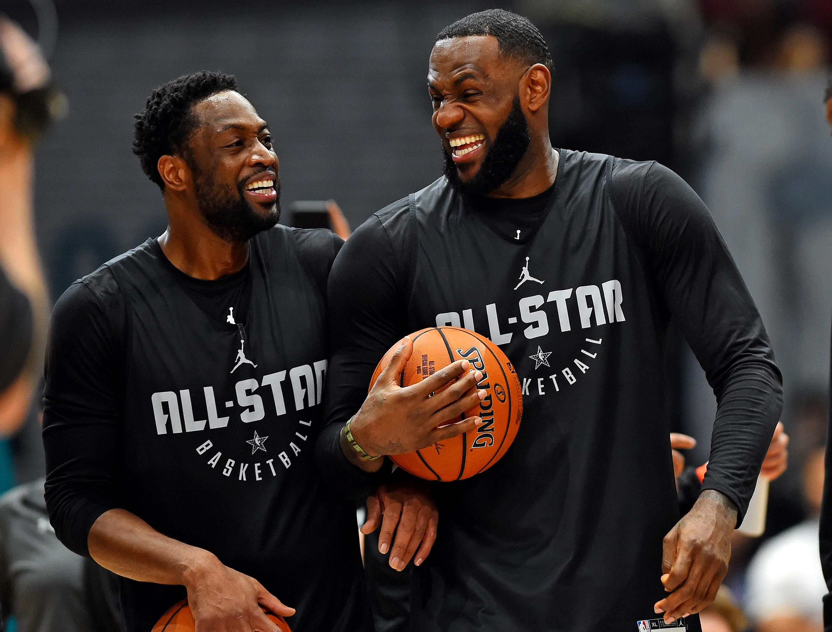 NBA: All Star-Practice