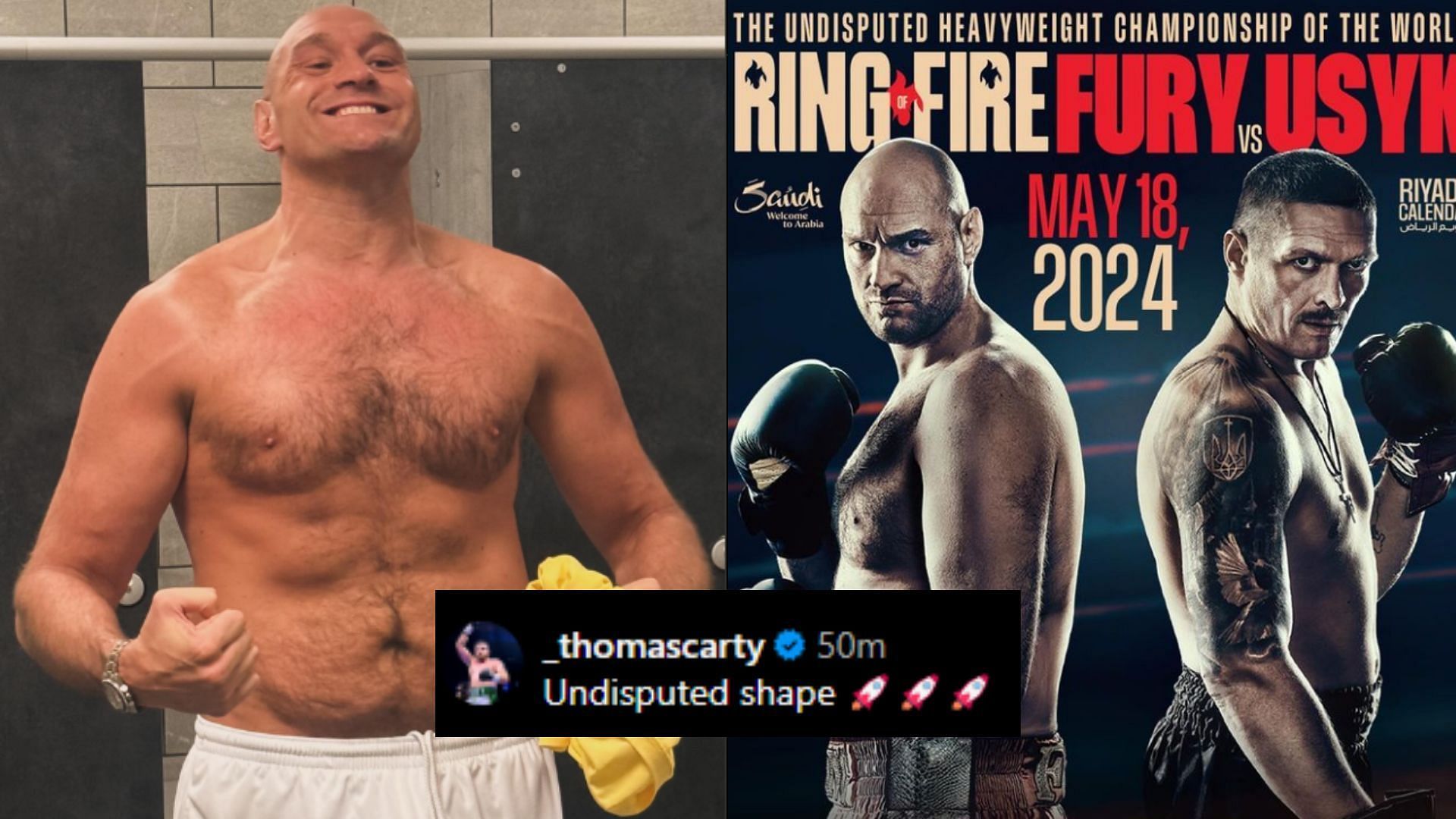 Fans react to Tyson Fury