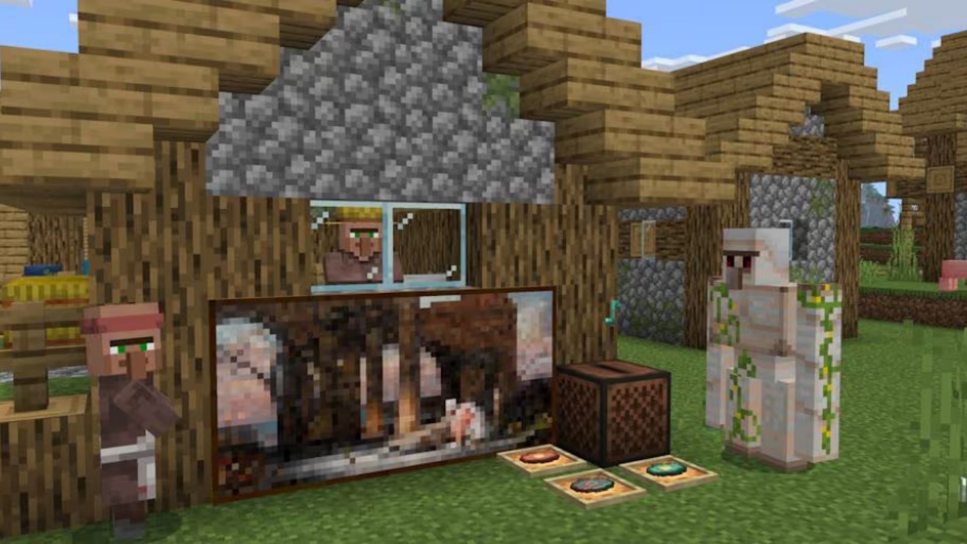 Players can explore the world in adventure mode (Image via Mojang Studios)