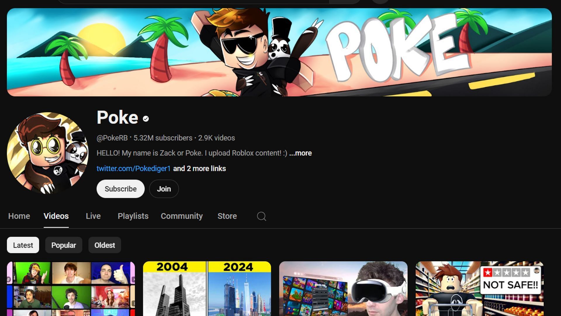 Poke&#039;s content is hilarious and engaging for the viewers (Image via YouTube/Poke)