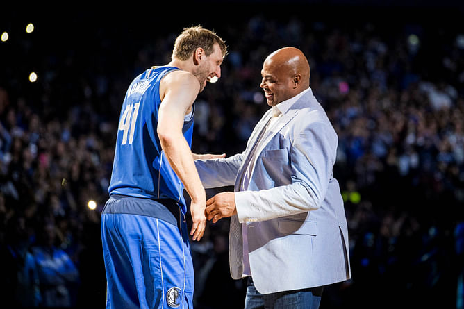 Charles Barkley reveals Dirk Nowitzki's 'straight-faced' reply to Chuck's Auburn University pitch