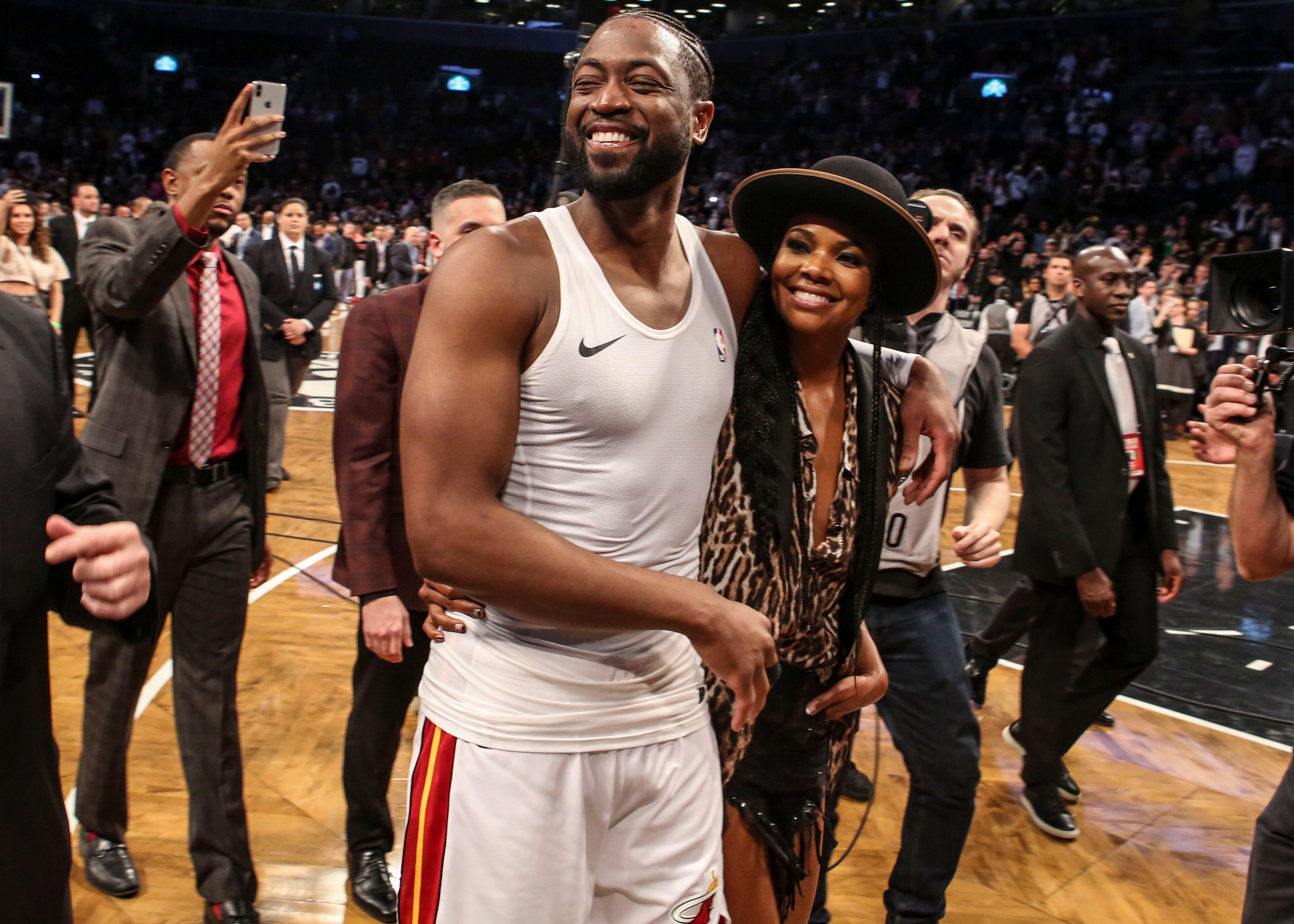 In Pictures: Dwyane Wade’s wife Gabrielle Union twins bold look with ...