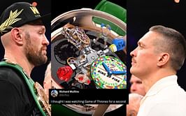 "I thought I was watching Game of Thrones" - Fans spellbound as a special watch is released ahead of Tyson Fury vs. Oleksandr Usyk