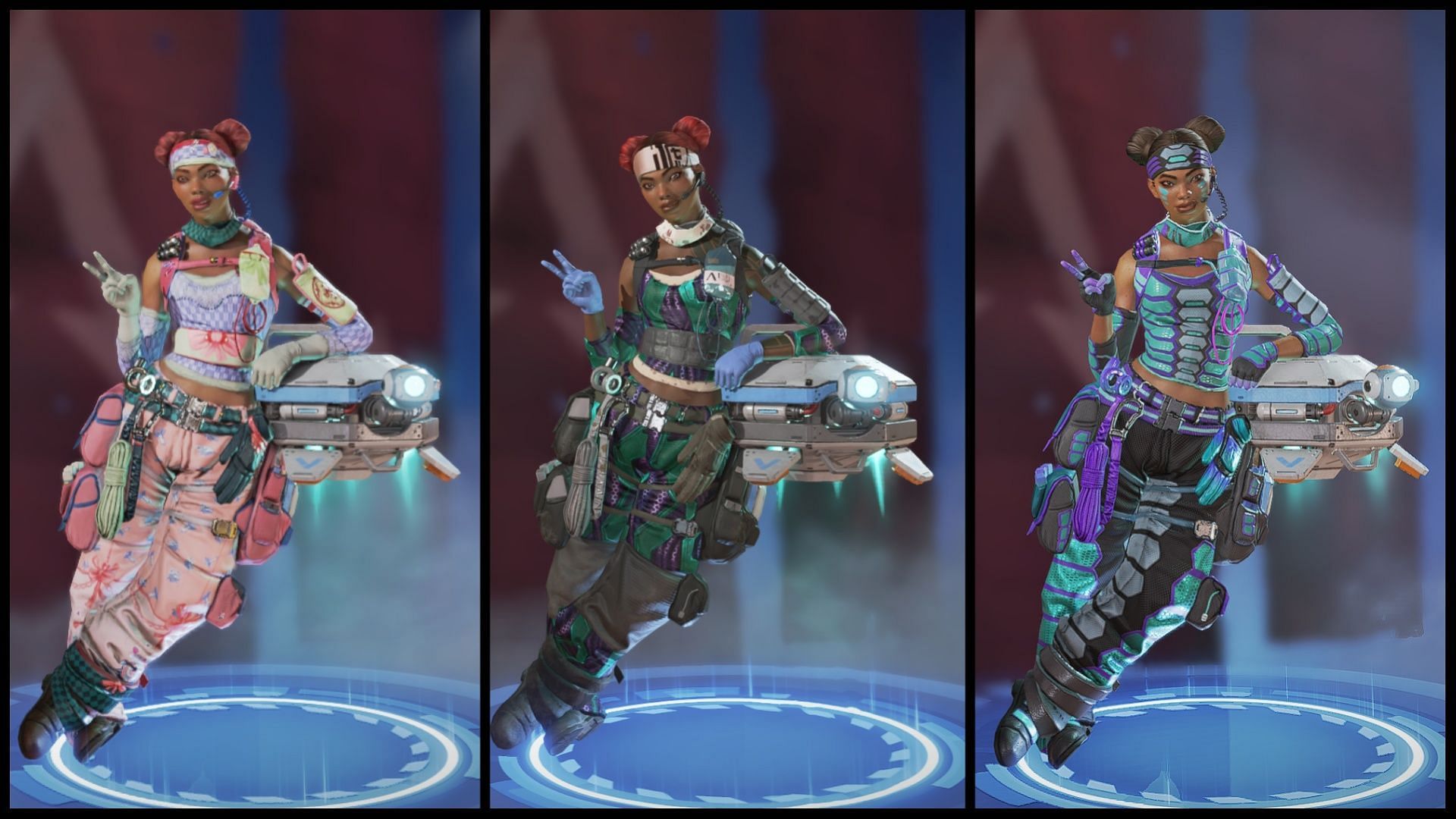 Rare Lifeline skins in Apex Legends (Image via Electronic Arts)