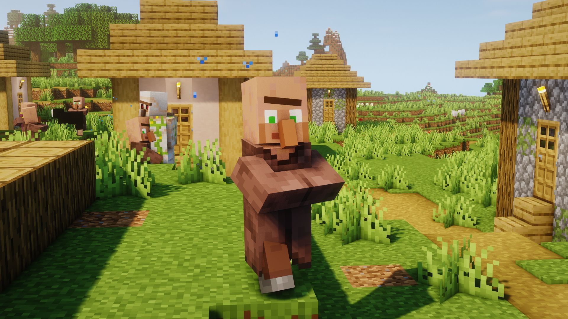 A panicking villager (Image via Mojang)