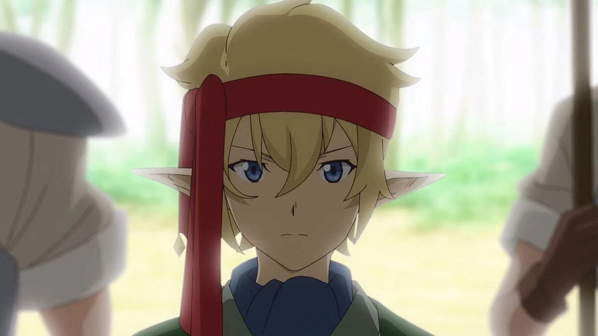 One of the elf representatives as shown in the anime (Image via Studio Deen)