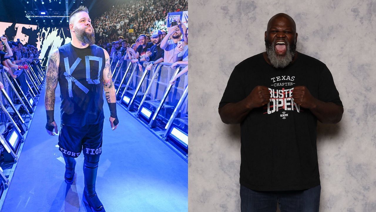 Kevin Owens (left) and Mark Henry (right)