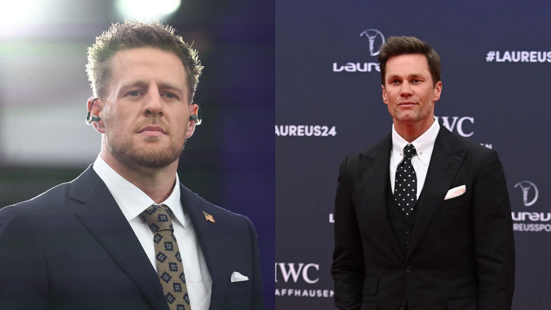 J.J. Watt and Tom Brady have similar soccer experience