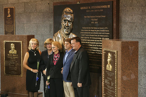 Steinbrenner Monument (Image via USA Today)