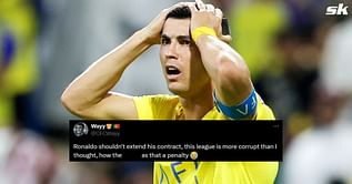 "Go back to Sporting, Cristiano" - Fans urge Cristiano Ronaldo to leave Al-Nassr as they feel the team were 'robbed' in 1-1 draw against Al-Hilal