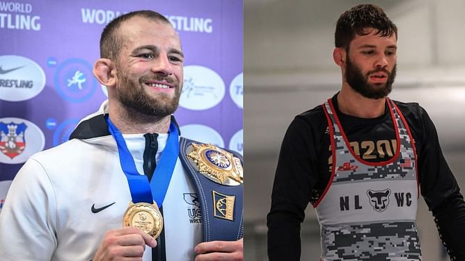 David Taylor reacts to world champion Thomas Gilman's inclusion in the Oklahoma Cowboys coaching staff