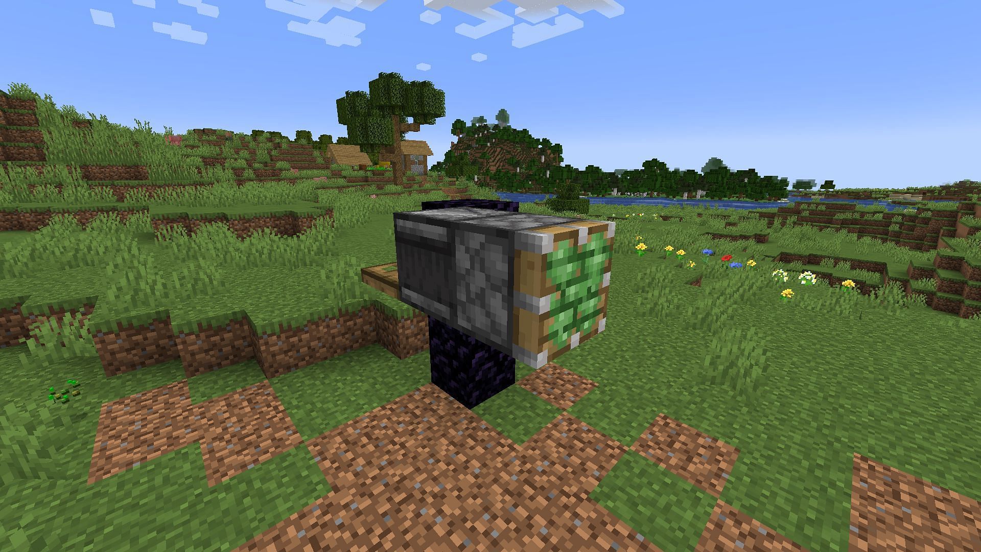 Make sure that the observer and sticky piston are placed to activate each other (Image via Mojang)