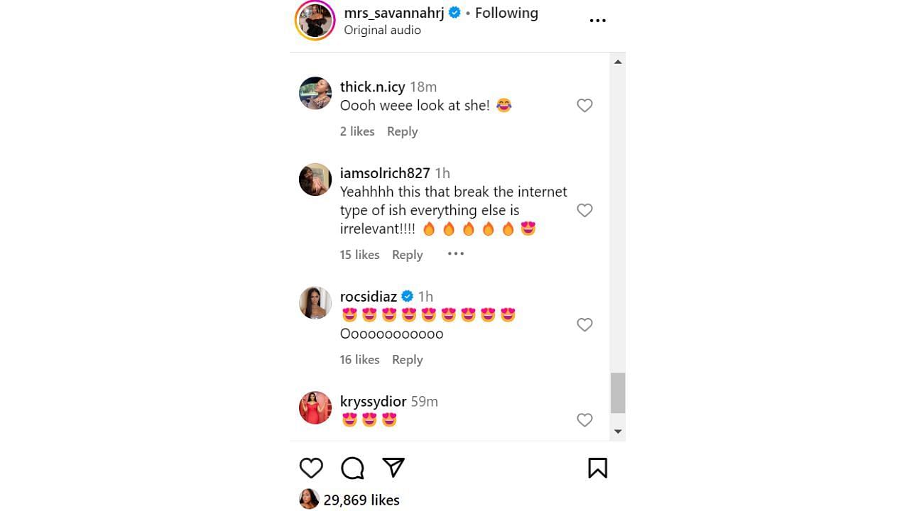Some of the reactions to Savannah James&#039; new look.