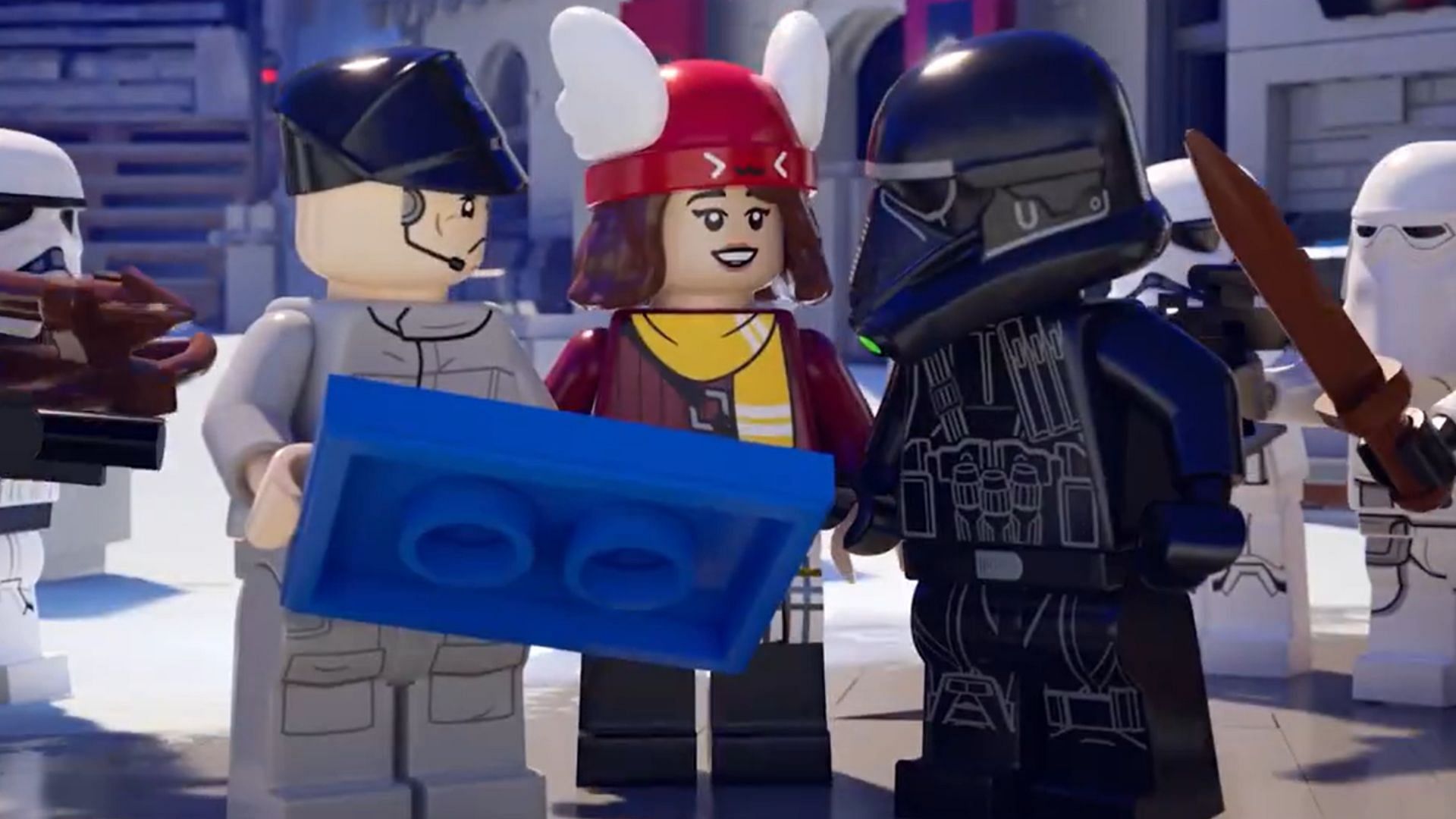 LEGO Fortnite Star Wars trailer breakdown 