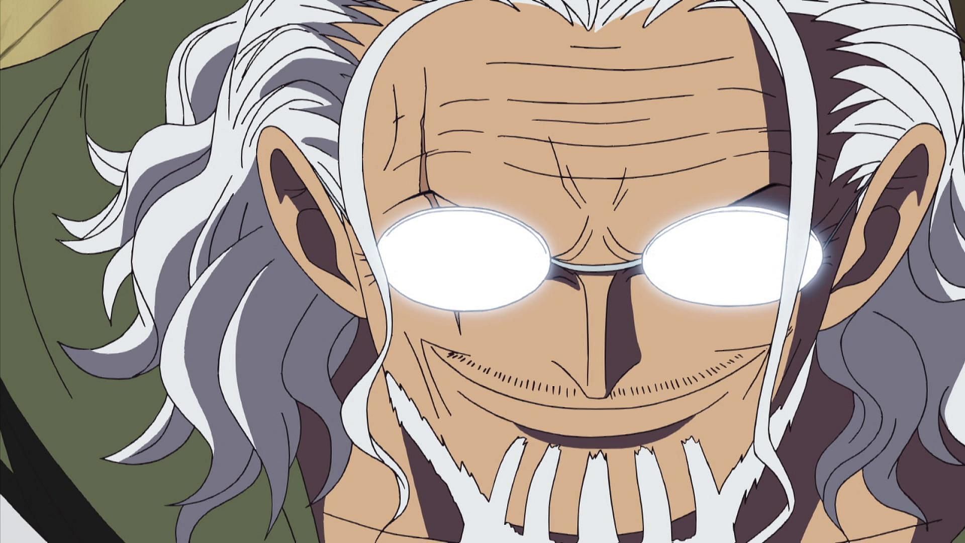 The now 78-year-old Silvers Rayleigh (Image via Toei Animation)