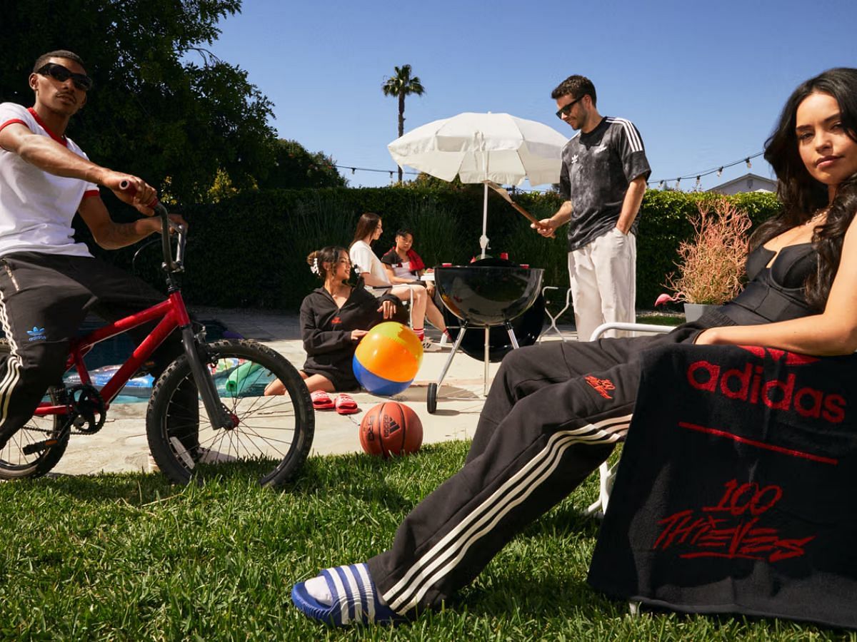 100 Thieves x Adidas Originals capsule: Features explored 