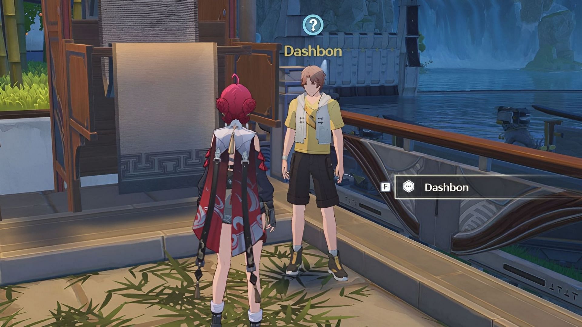 Image showing Danjin in front of Dashbon