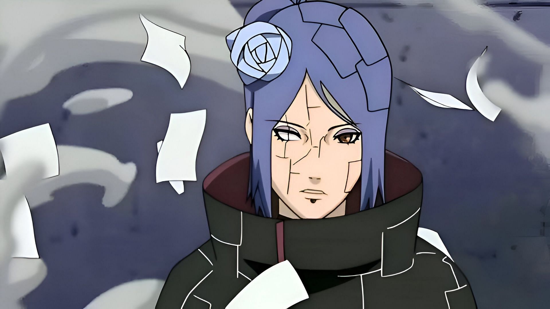 Konan as seen in the anime (Image via Studio Pierrot)