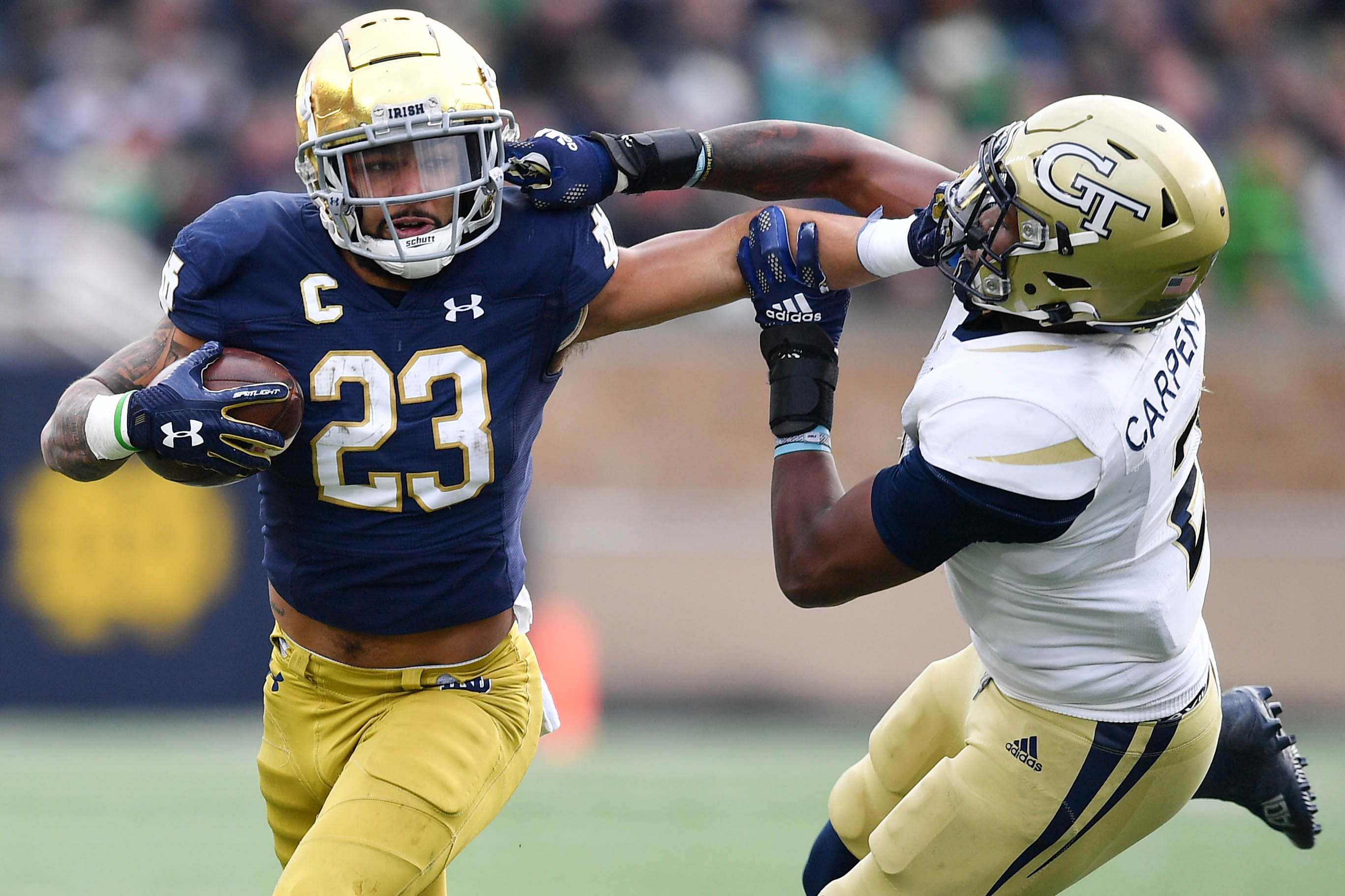 NCAA Football: Georgia Tech at Notre Dame