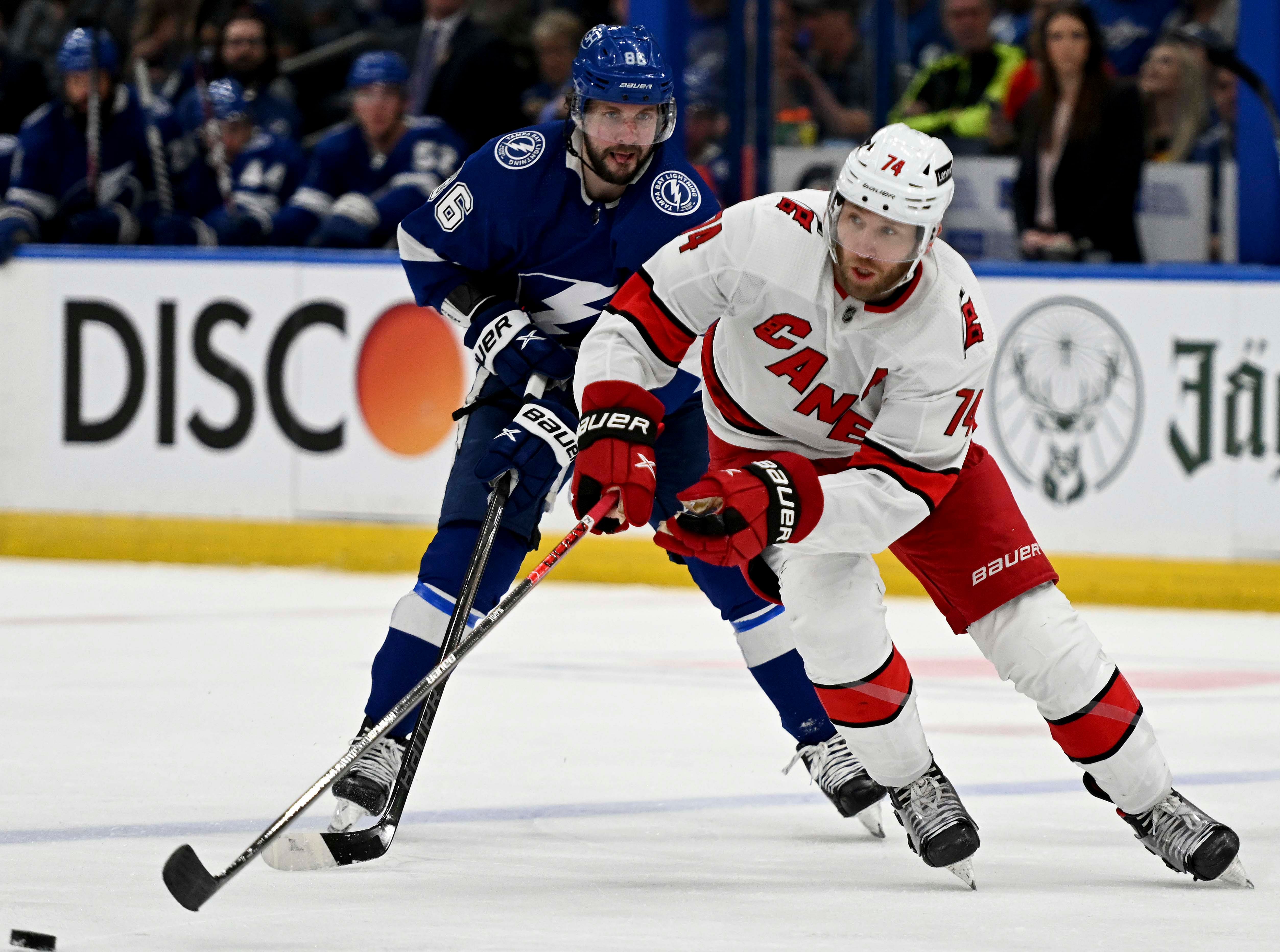 NHL: Carolina Hurricanes at Tampa Bay Lightning