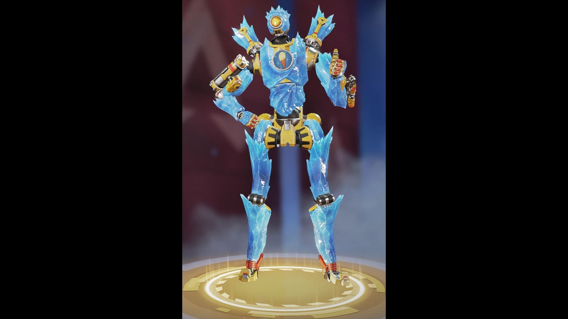 Iced Out Pathfinder skin in Apex Legends (Image via Electronic Arts)