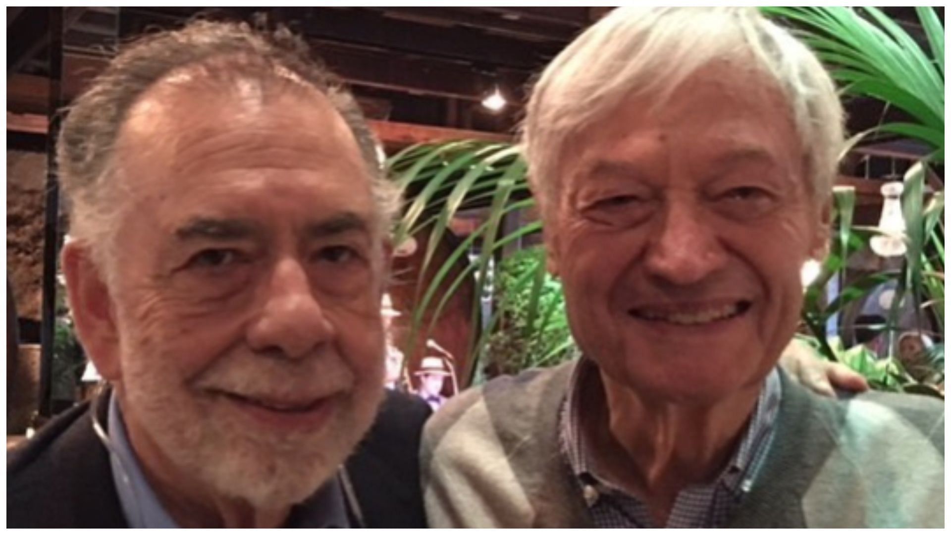 Roger Corman alongside Francis Ford Coppola (Image via Instagram/@rogercorman)