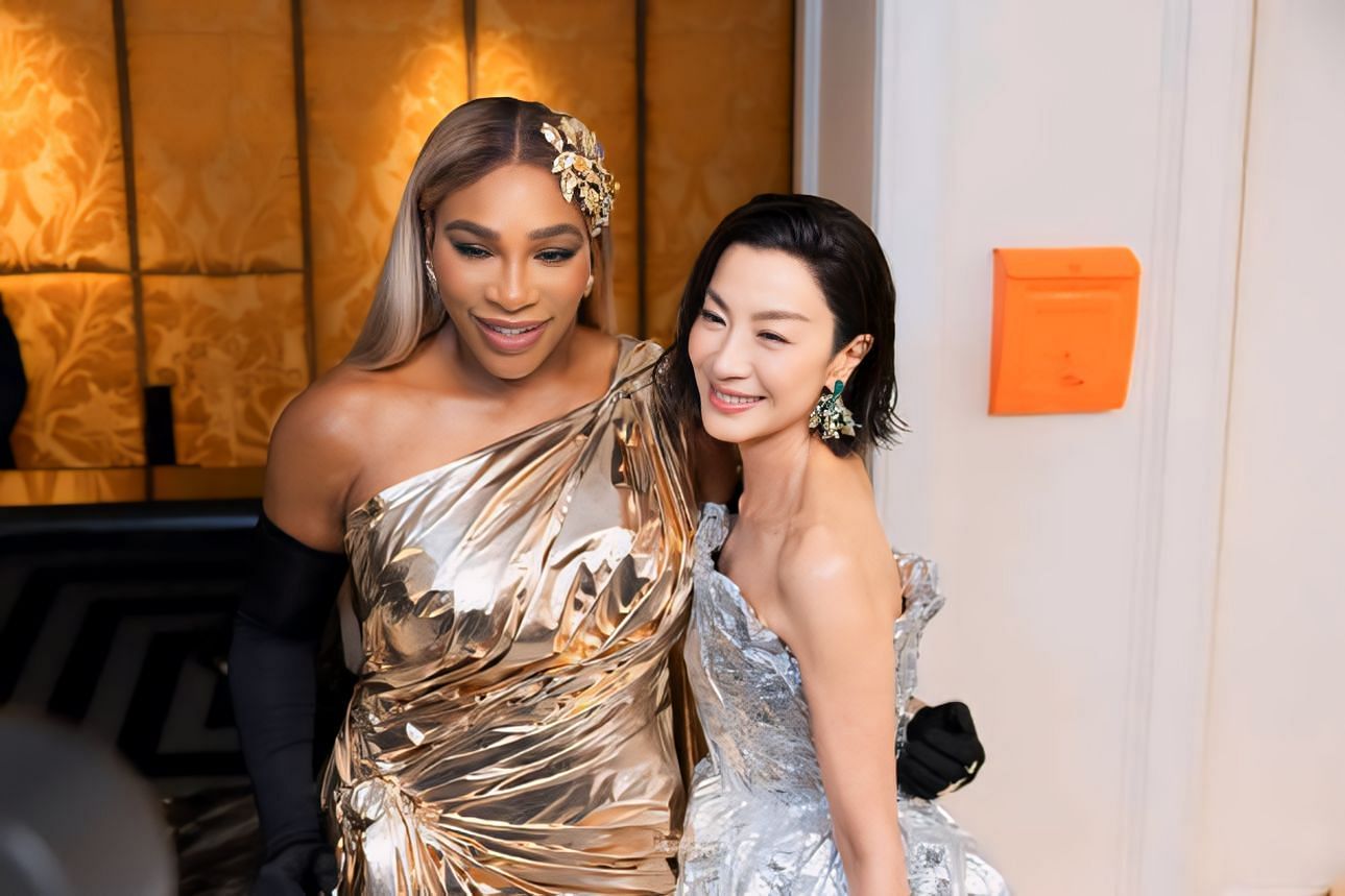 Serena Williams and Michelle Yeoh