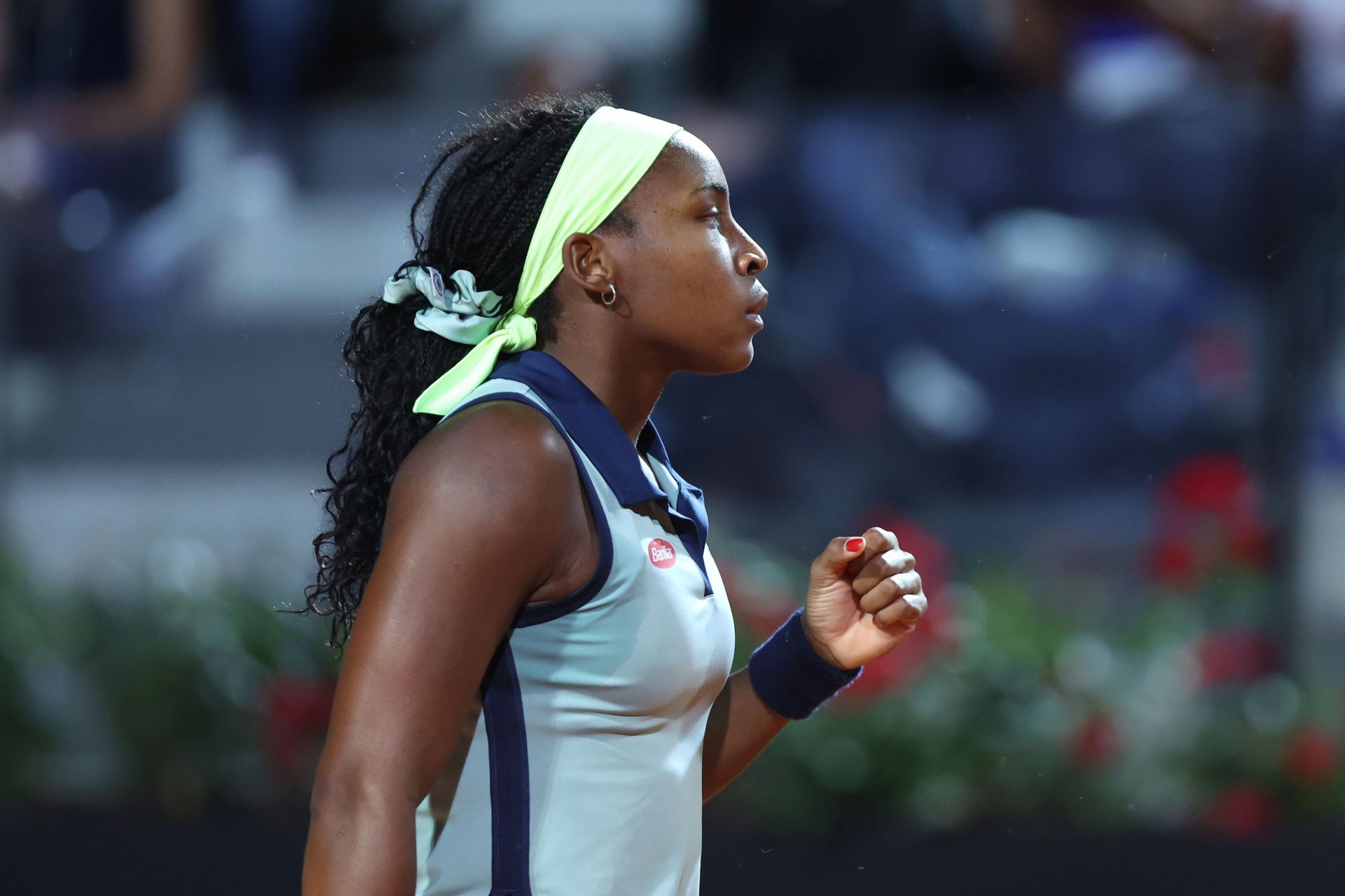 Coco Gauff at the 2024 Internazionali BNL D'Italia