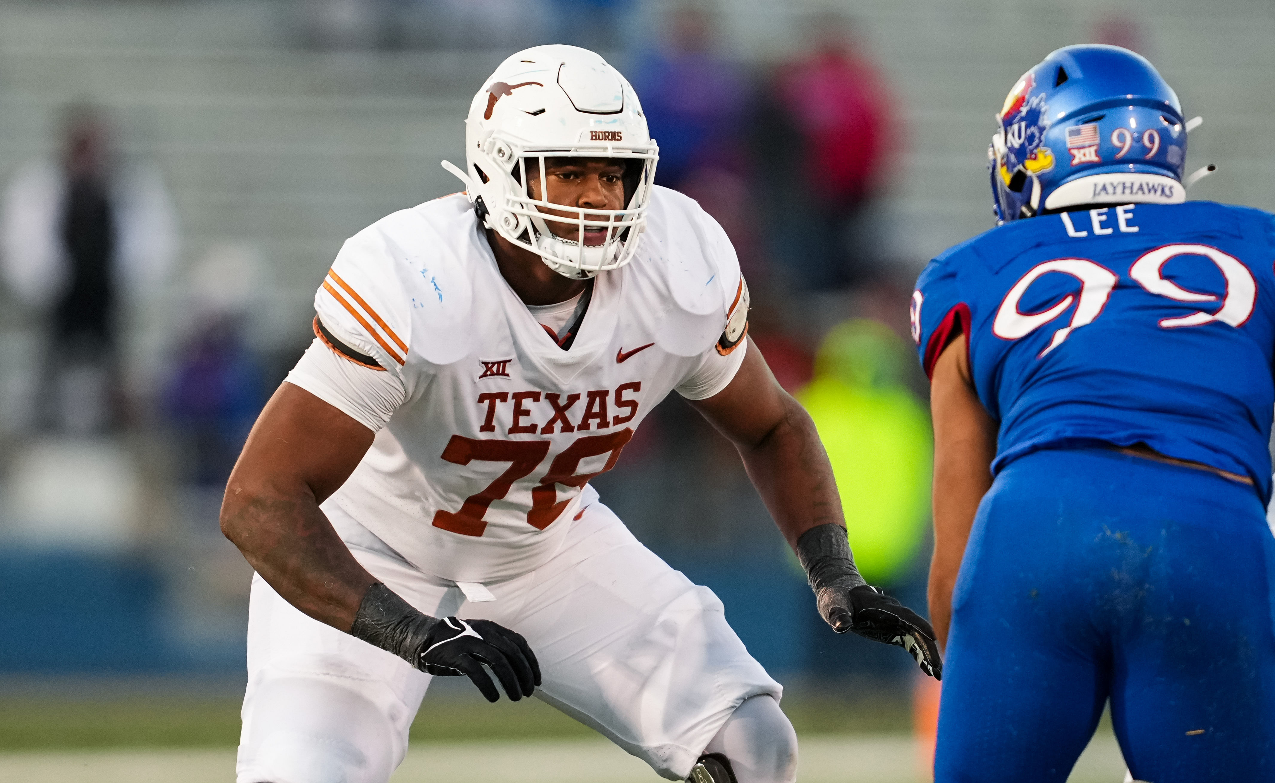 NCAA Football: Texas at Kansas