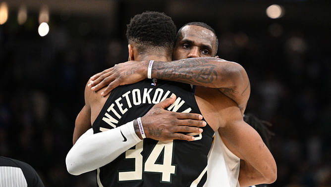 "MJ would have never attended a rivals wedding" - NBA fans sound off as LeBron James reportedly accepts Giannis Antetokounmpo's wedding invitation