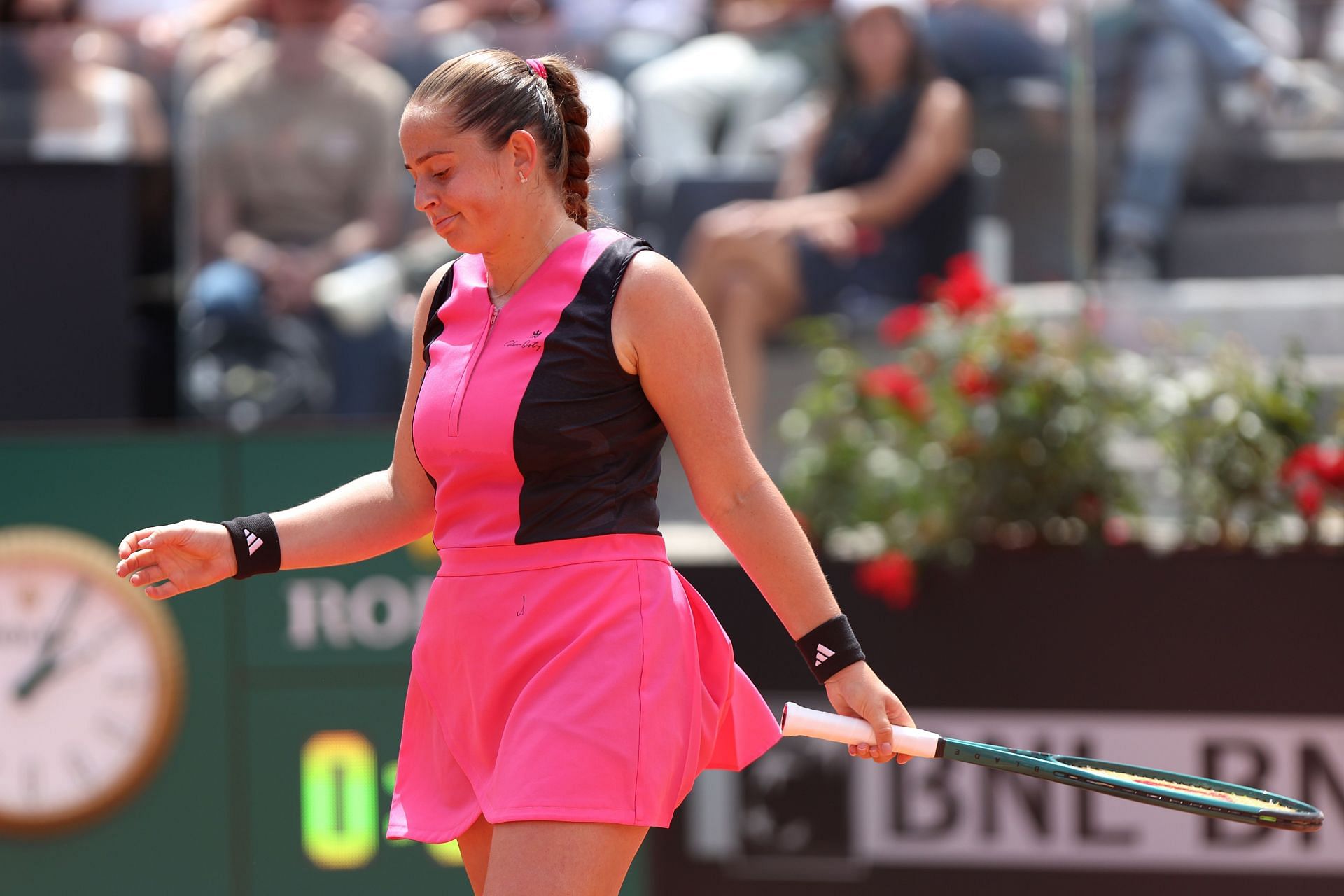 Ostapenko at the Internazionali BNL D'Italia 2024 - Day Ten