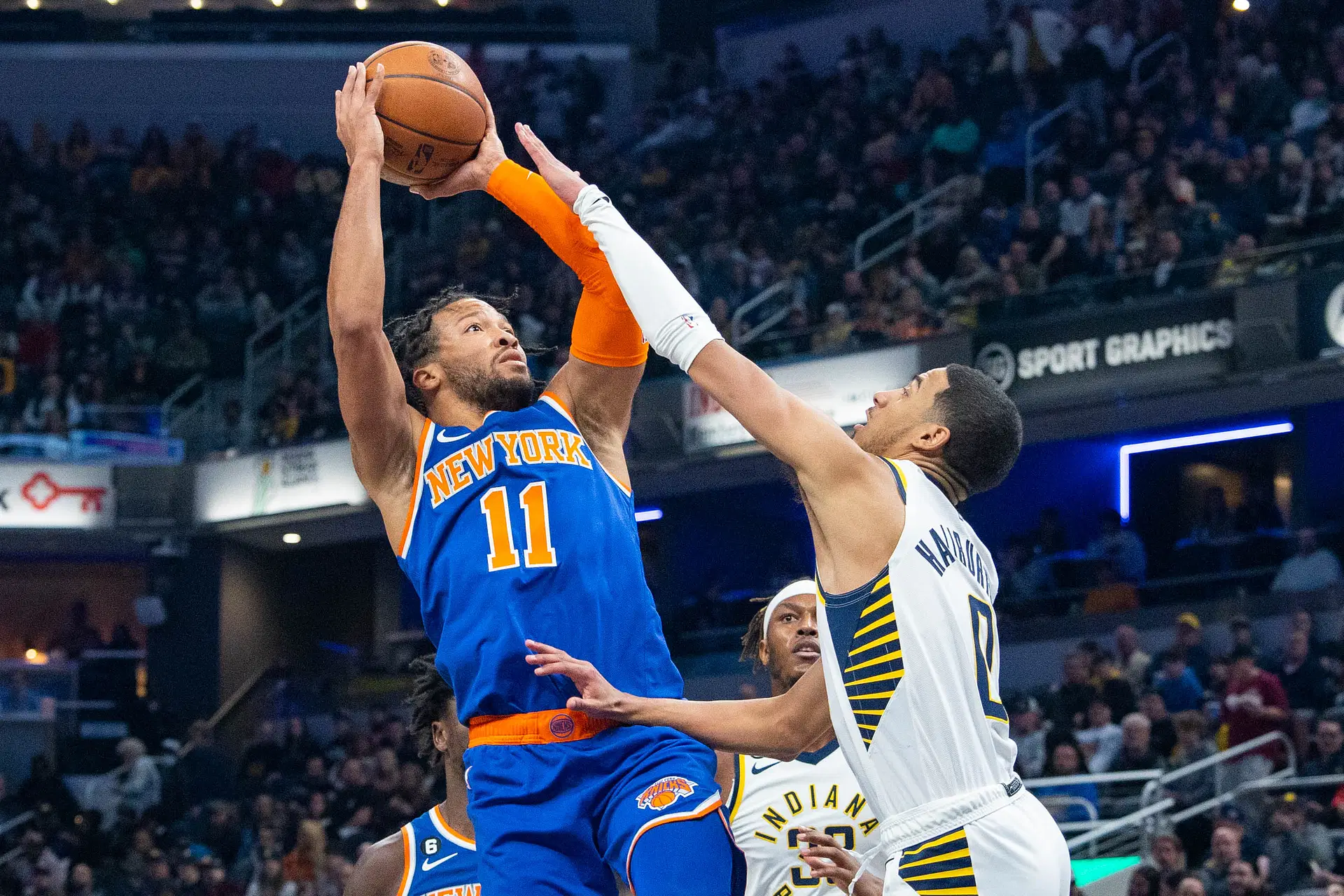 NBA: New York Knicks at Indiana Pacers