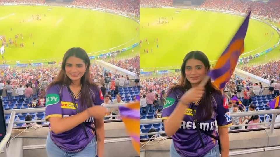 Shresta Iyer was at the Narendra Modi Stadium (Image: Instagram/shresta002)