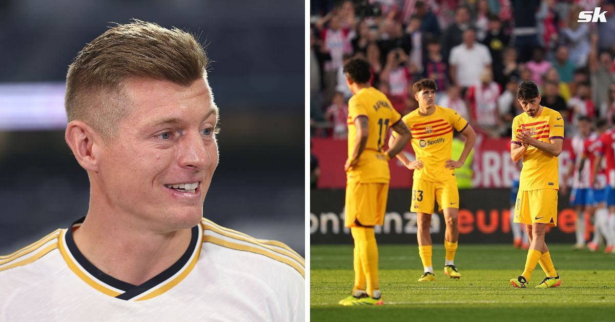 Toni Kroos explains &lsquo;double&rsquo; delight of Real Madrid winning La Liga due to Barcelona loss